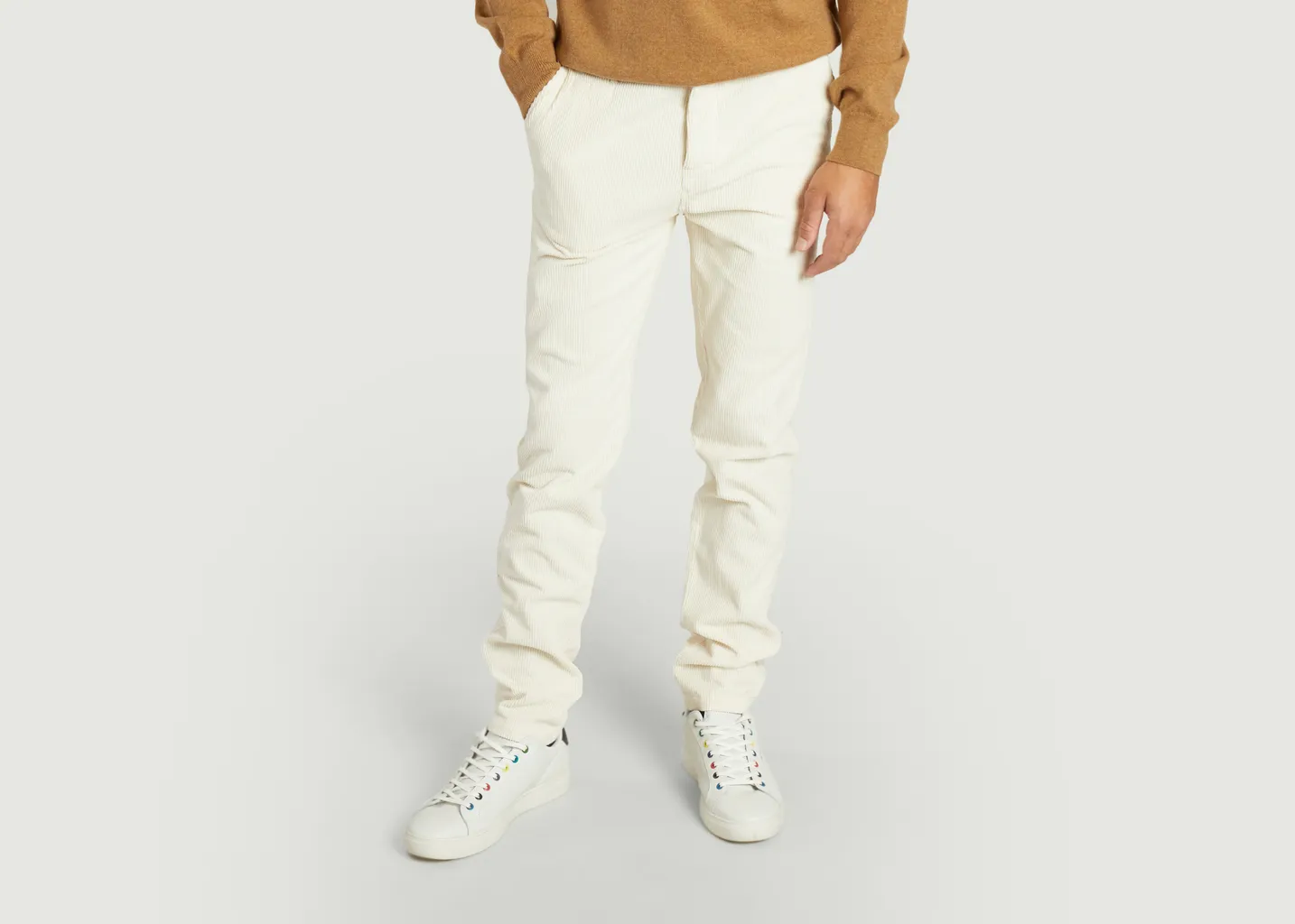 Chino en velours Cuisse de Grenouille