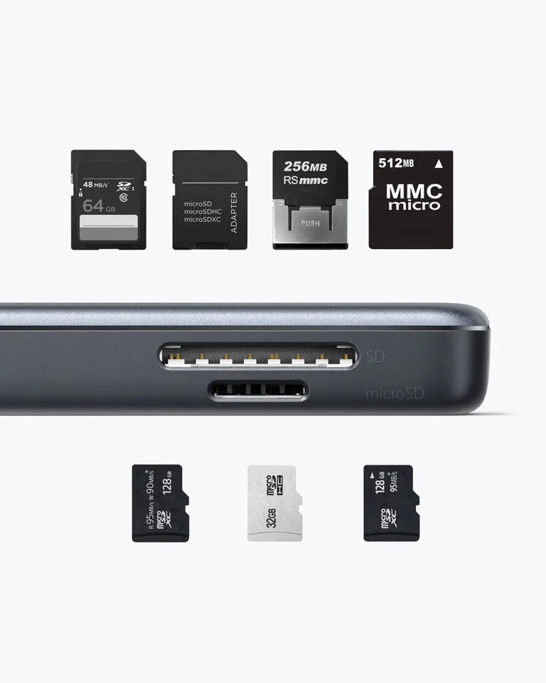 Anker - Media Hub - PowerExpand 5-i-1 USB-C - Grå
