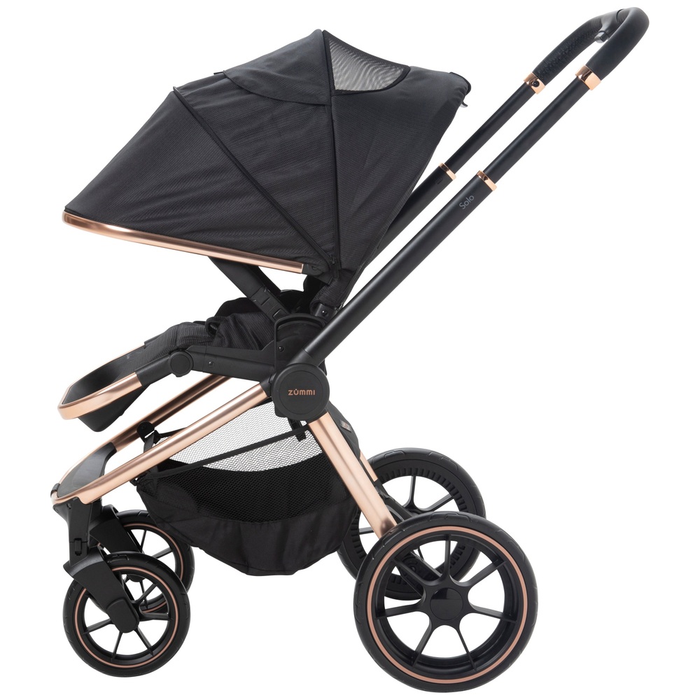 Zummi Solo Roségold 3-in-1 Reisesystem & Autositz
