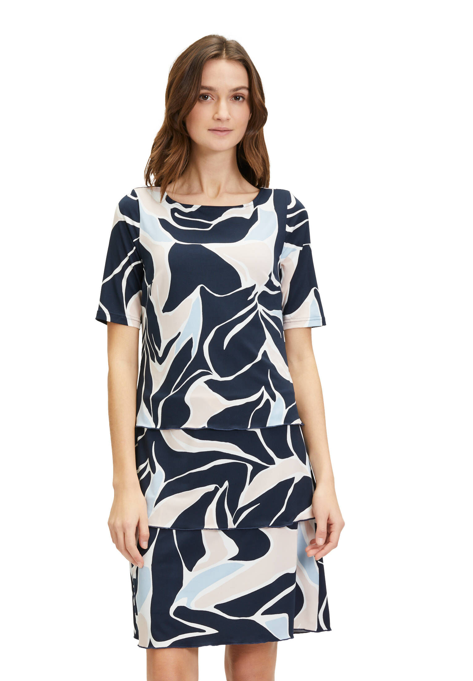 Betty Barclay| Damen Stufenkleid kurzarm
