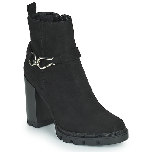 Only - BRAVE 2 LIFE MF BUCKLE HEELED BOOT - Noir