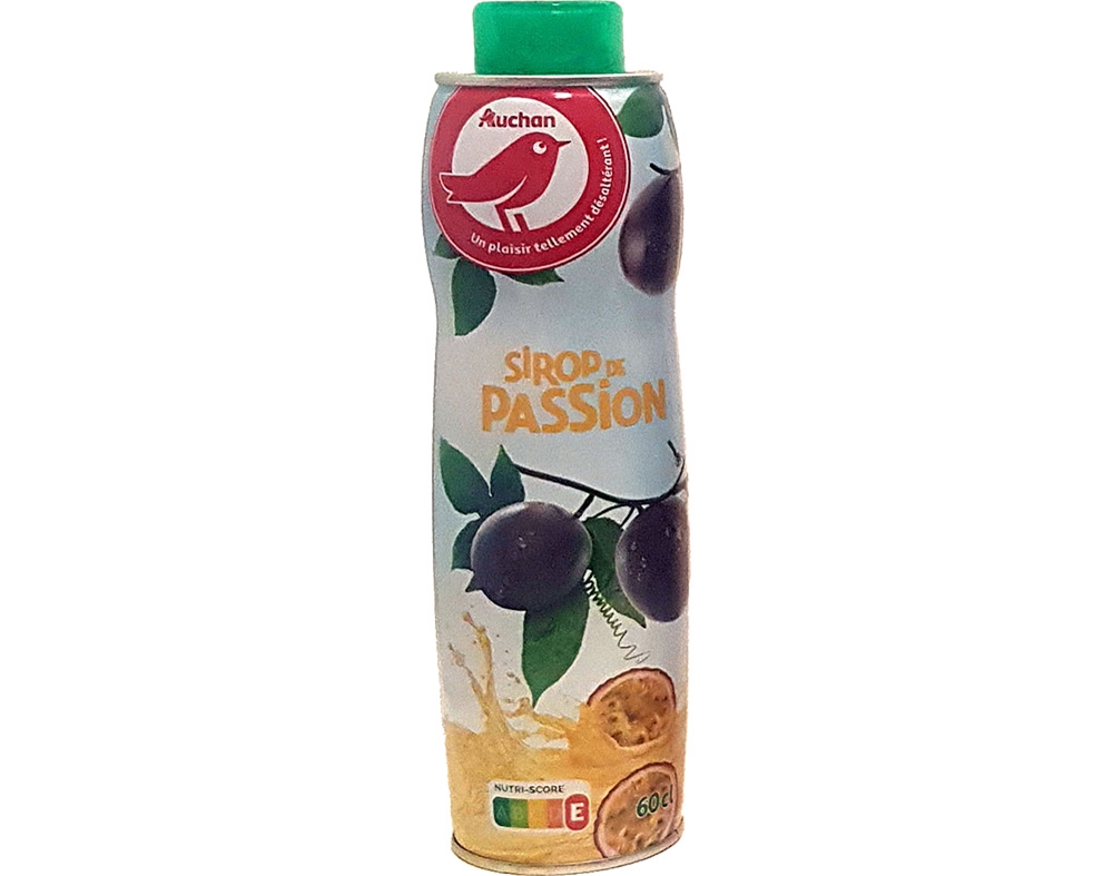 CONCENTRADO AUCHAN MARACUJÁ 0.60L