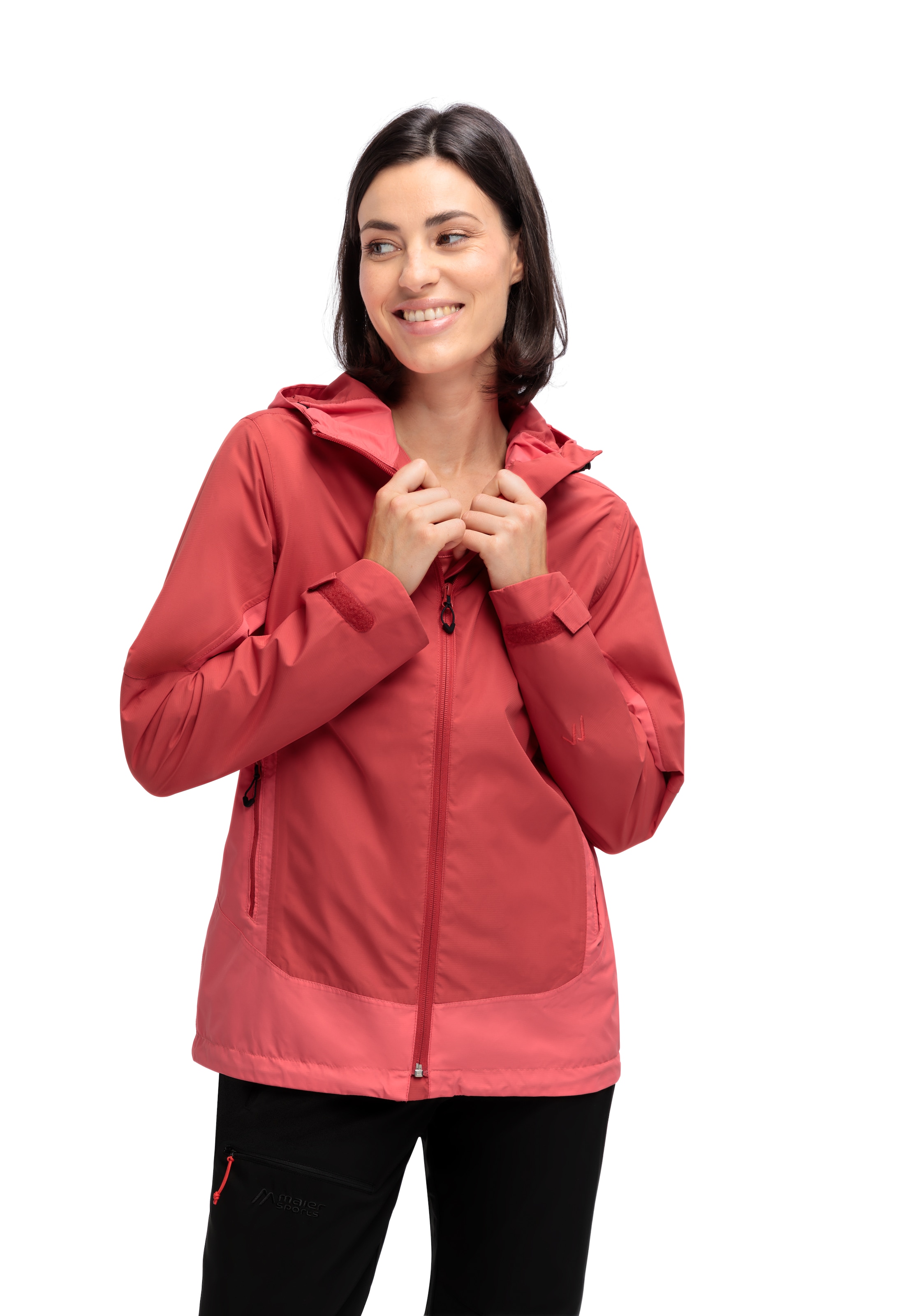 Maier Sports Allwetterjacke »D GG Allwetterjacke« 1 Stk. tlg. mit Kapuze