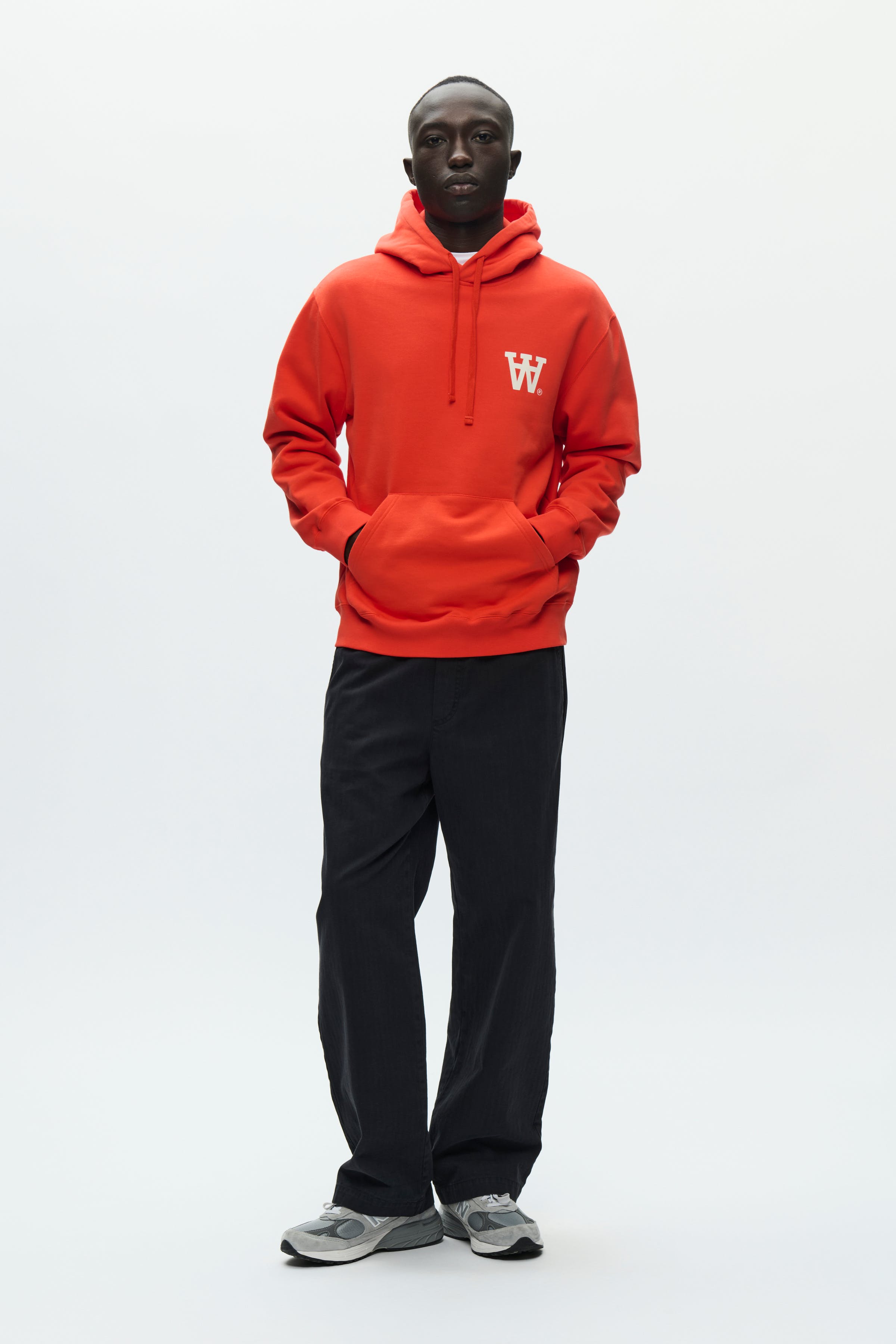 DOUBLE A BY W.W. MEN WWCass AA print Hoodie