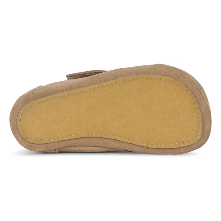 Konges Sløjd Chaussons Mamour Suède | Camel