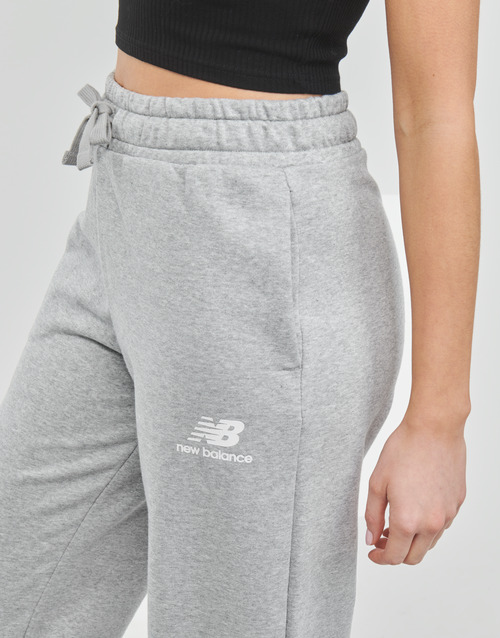 New Balance - ESSENTIALS STACKED LOGO SWEAT PANT - Gris
