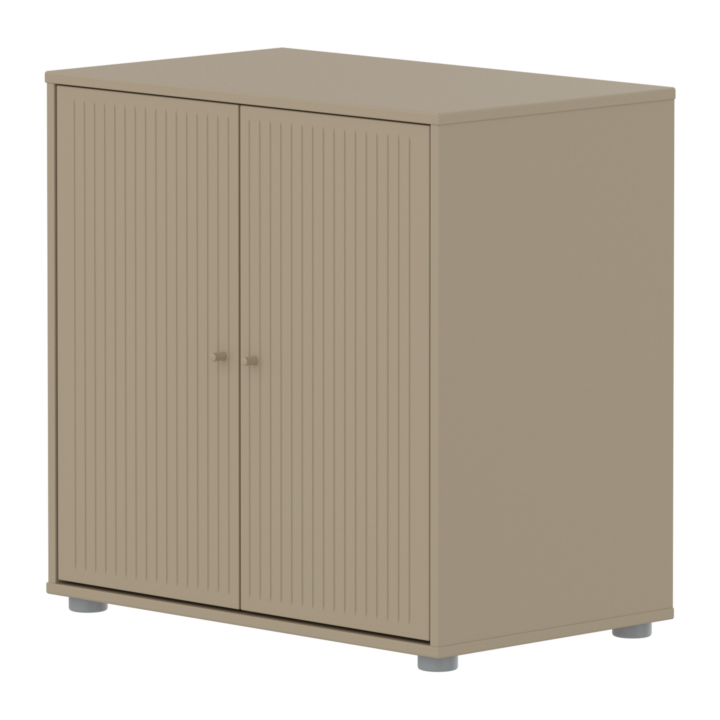 SAGA Rgl grv front Tür oat,oat kno/pla.F - Oat / B: 75.0 cm x T: 45.0 cm x H: 74.0 cm