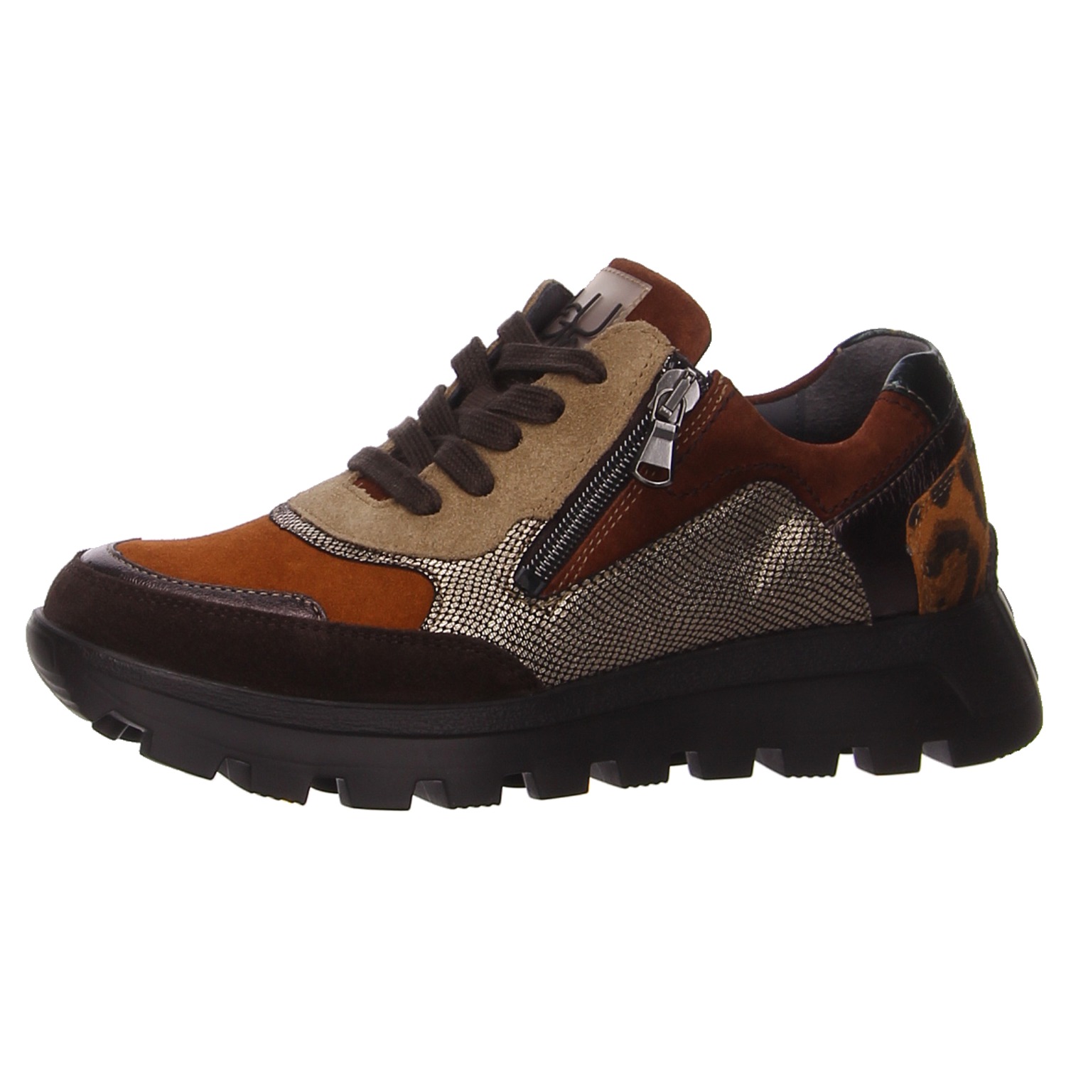 Waldläufer Sneaker braun braun