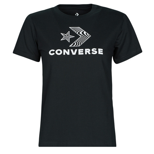 Converse - STAR CHEVRON TEE - BLACK