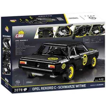 Cobi Opel Rekord C Schwarze Witwe (2078 Teile)