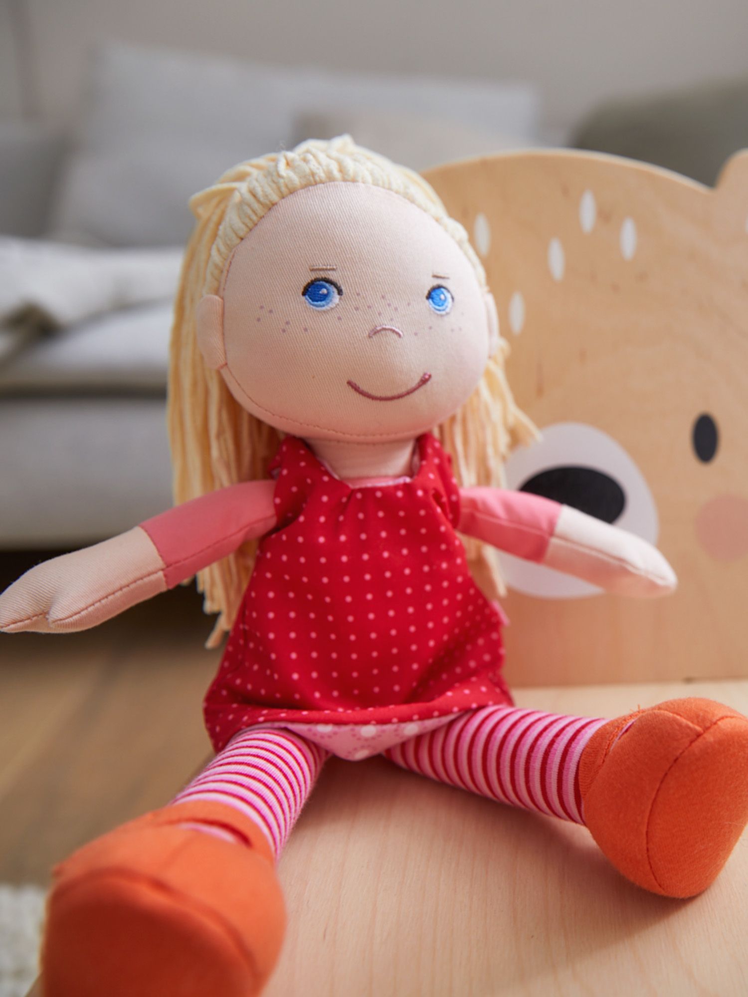HABA Stoffpuppe Puppe Annelie