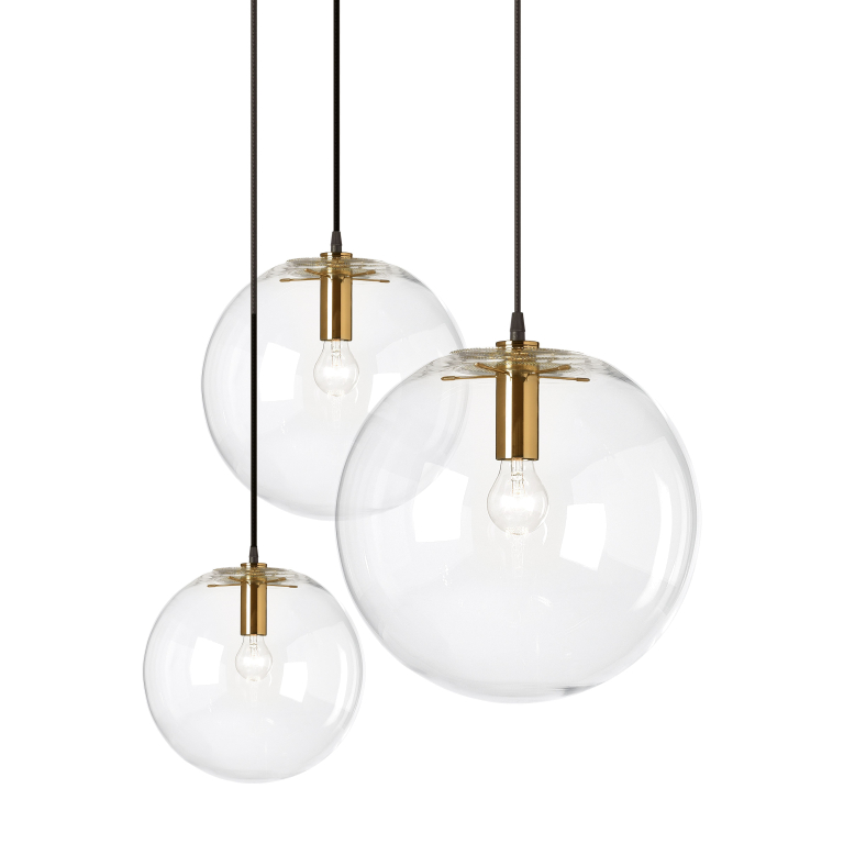 ClassiCon Selene hanglamp Ø20 koper