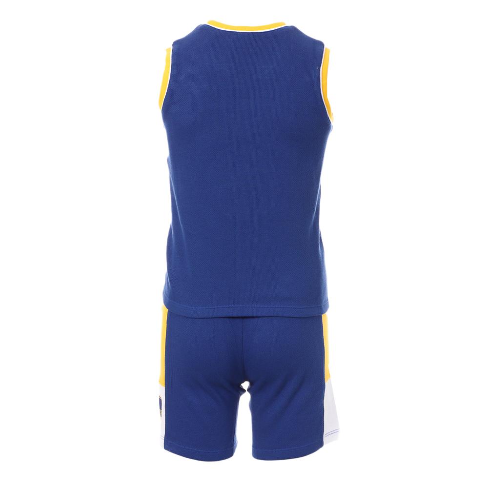 NBA Warriors de Golden State Ensemble basketball Bleu Garçon NBA Zone Tank
