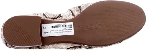 Donna Carolina 57170179-007 maat 43.0 ballerina python Calandschoen