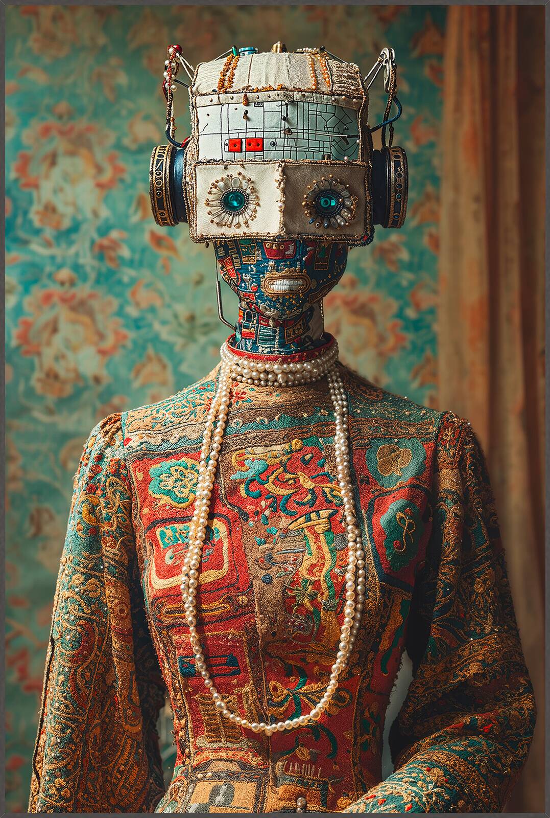 Folkloric robots 3. by David Szauder - Limited Edition. Edition of: 150. Signed.