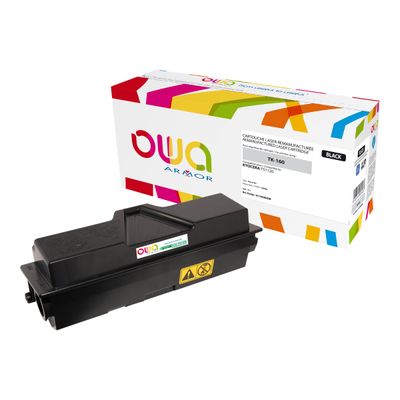 Cartouche laser compatible Kyocera TK-160 - noir - Owa K15490OW