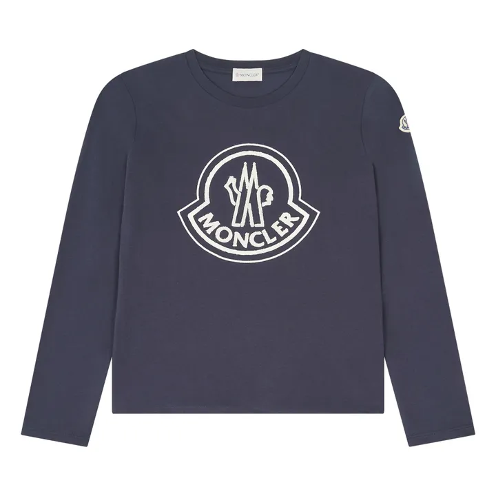 Moncler T-shirt Logo | Bleu marine