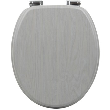 Handson Antero wc bril mdf houtlook grijs met softclose