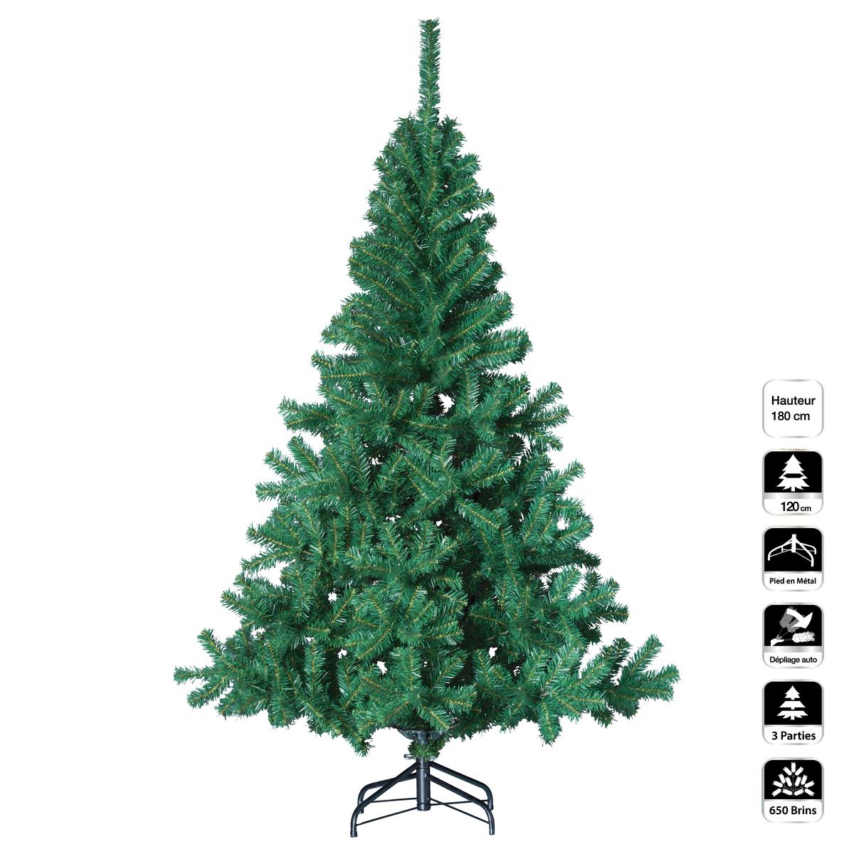 SAPIN ELEGANT VERT H.180CM