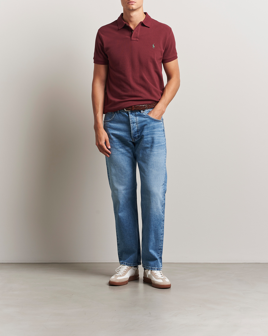 Polo Ralph Lauren Slim Fit Polo Red Wine