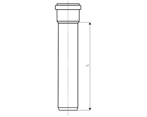 HT-buis DN 32 150 mm