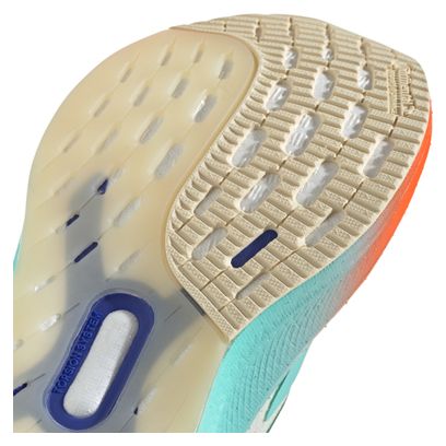Chaussures adidas Ultraboost 5X Beige Bleu Rouge Femme