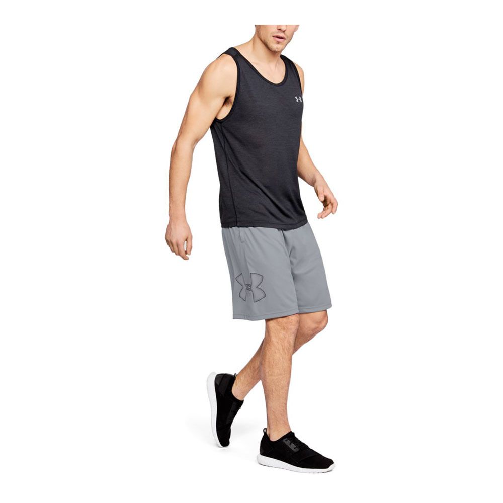 Under Armour TECH GRAPHIC - Short Homme stl/blk