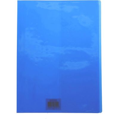Calligraphe - Protège cahier sans rabat - A4 (21x29,7 cm) - cristalux - bleu transparent