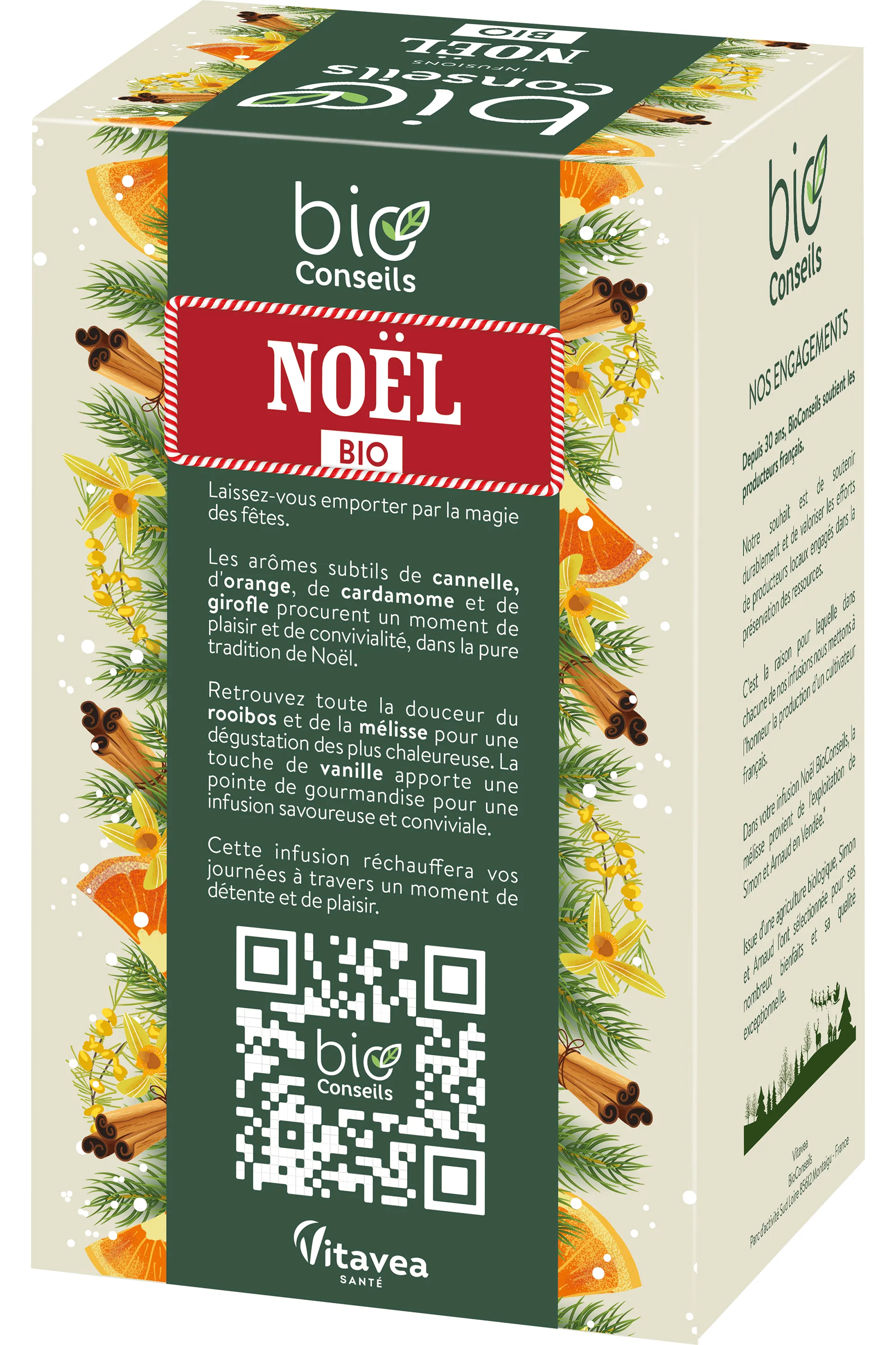 BIO CONSEILS Infusion de Noël Bio