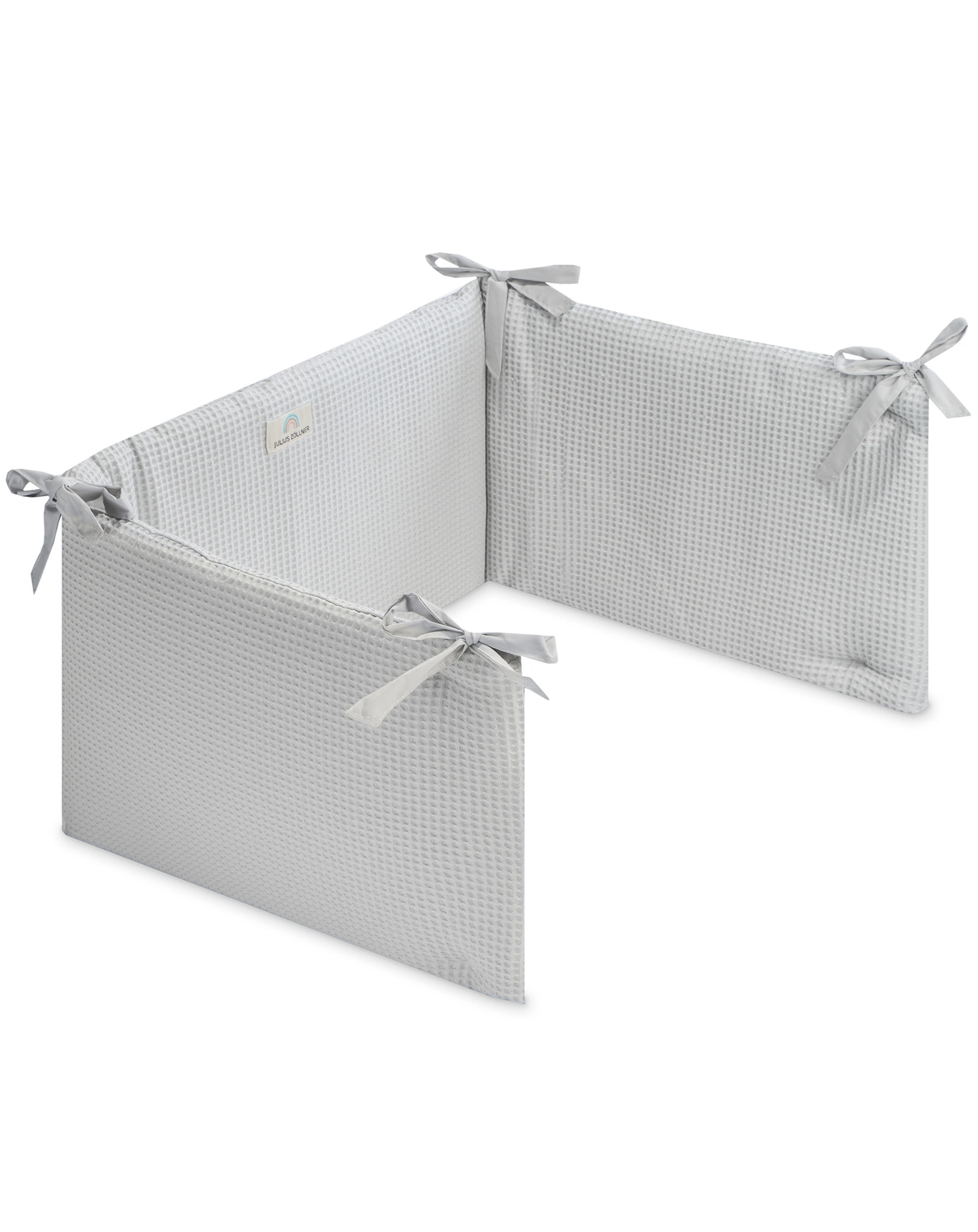 Nestchen WAFFELPIQUE (180x35) in light grey