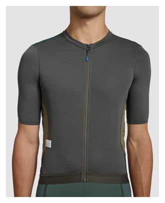 Maillot Manches Courtes Maap Alt_Road Burnt Olive Vert