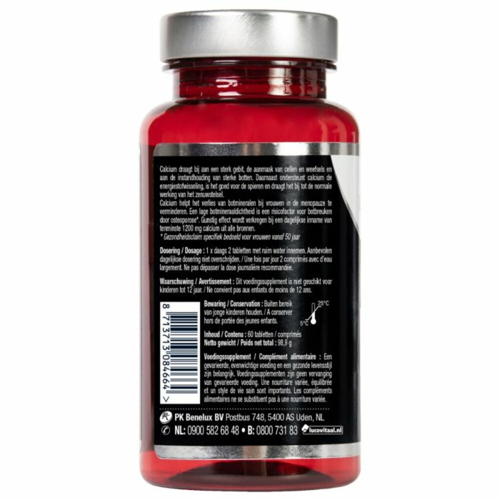 2x Lucovitaal Super Calcium 1000 mg60 tabletten