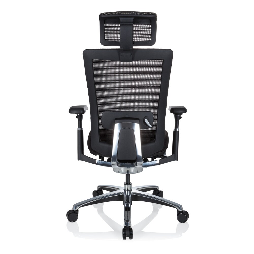 High End Bürostuhl NOVA PRO I Stoff/Netzstoff mit Armlehnen hjh OFFICE