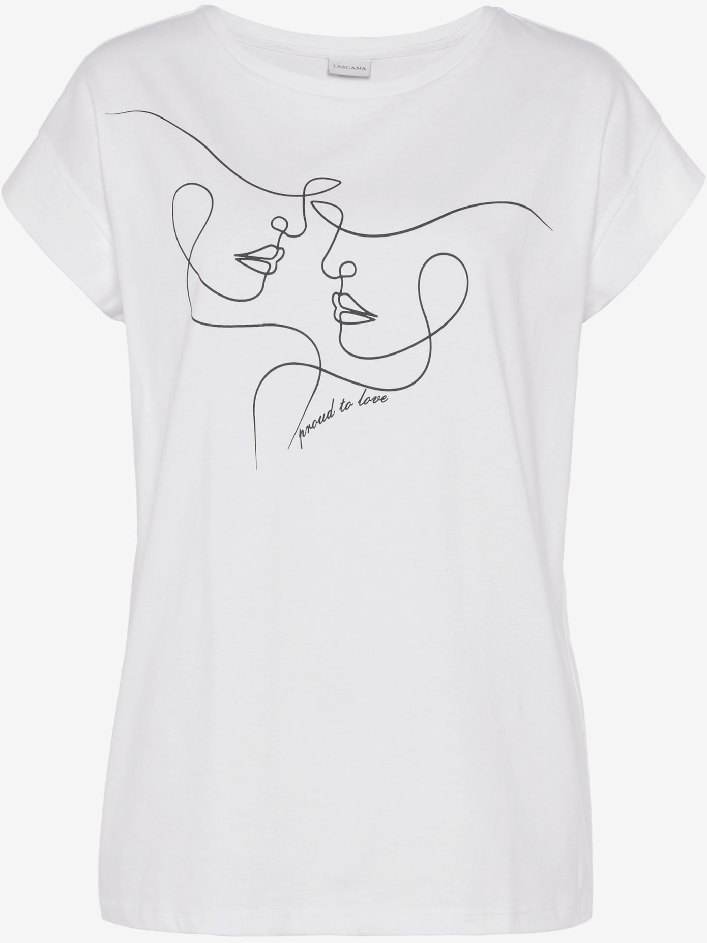 T-shirt à manches courtes encolure ronde