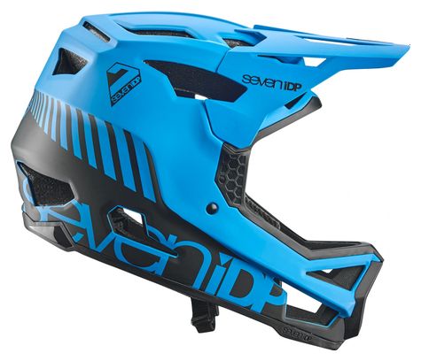 Casque Intégral Seven Project 23 Fibre Verre Bleu / Noir