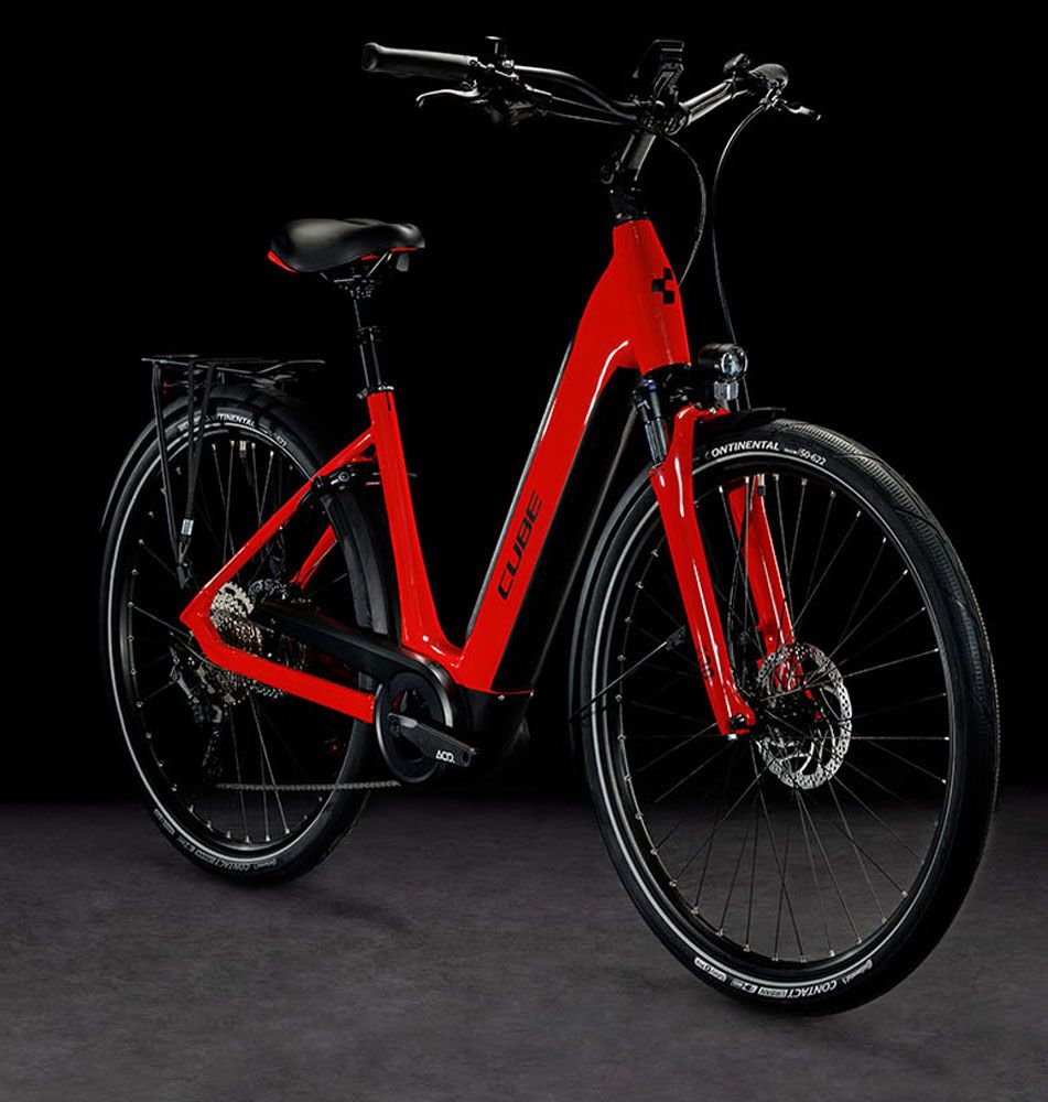 Cube Supreme Sport Hybrid Pro 500 Easy Entry red´n´black kaufen | Bike-Discount