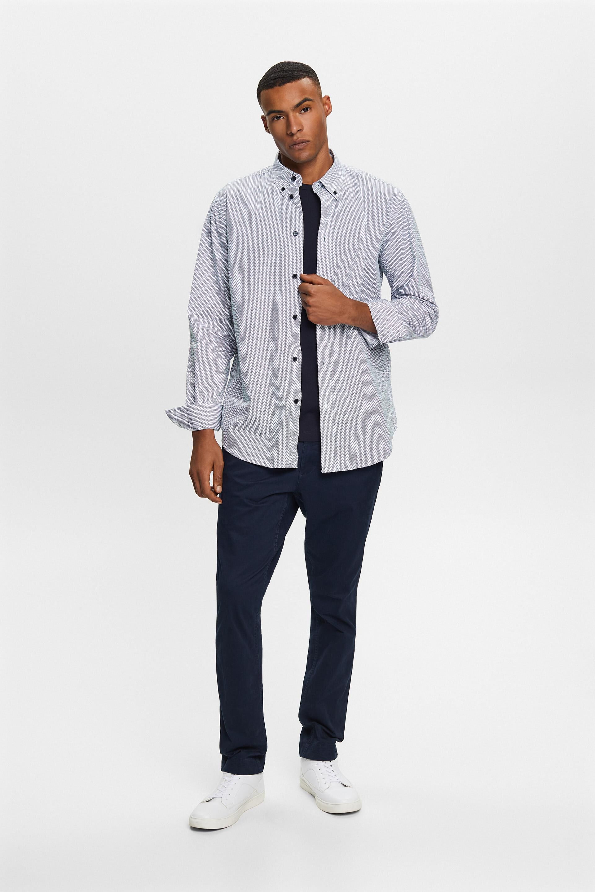 Chemise en popeline de coton