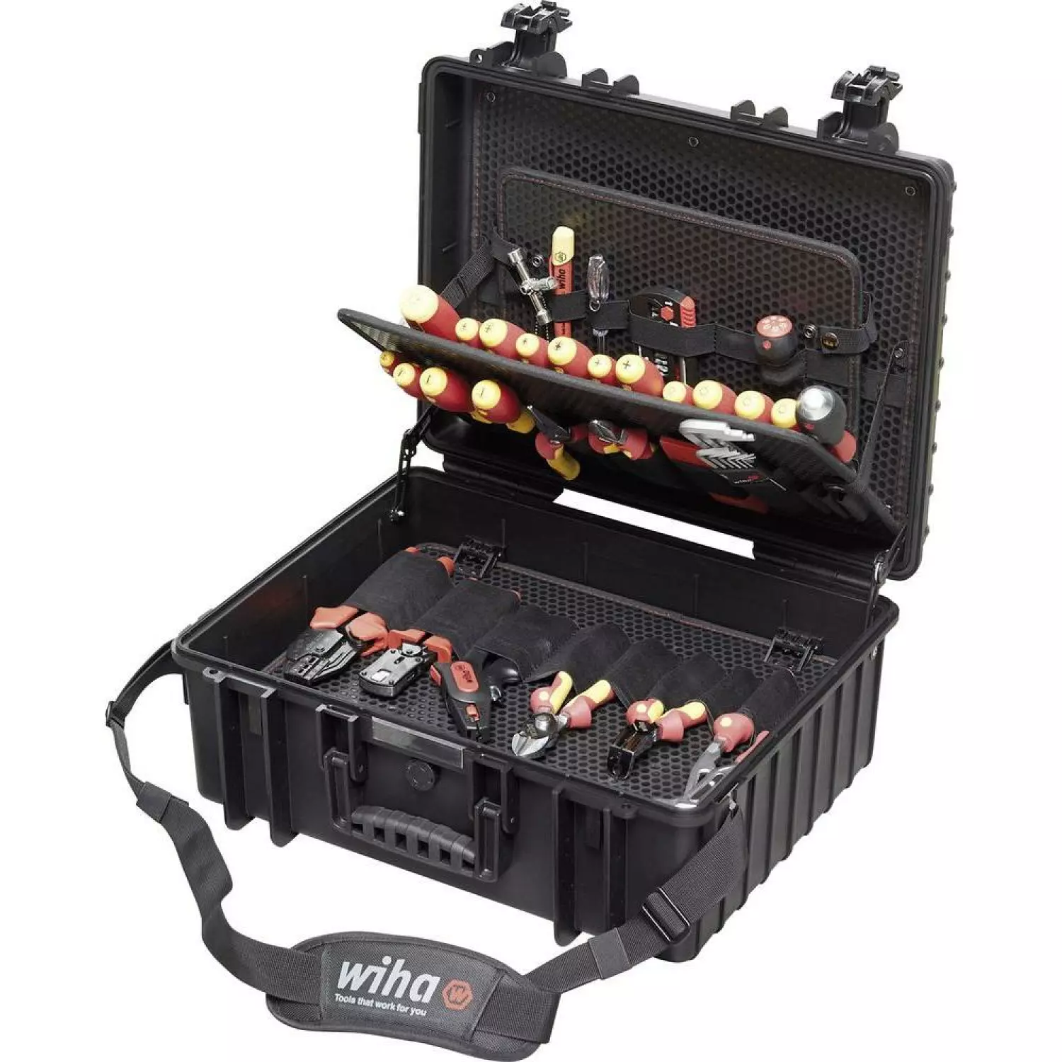 Wiha 9300-702 Competence XL 81-delige Gereedschapset voor elektriciens