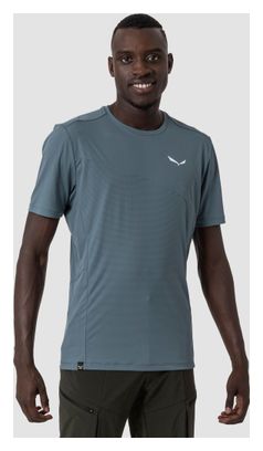 T-Shirt Technique Homme Salewa Puez Sporty Dry Bleu