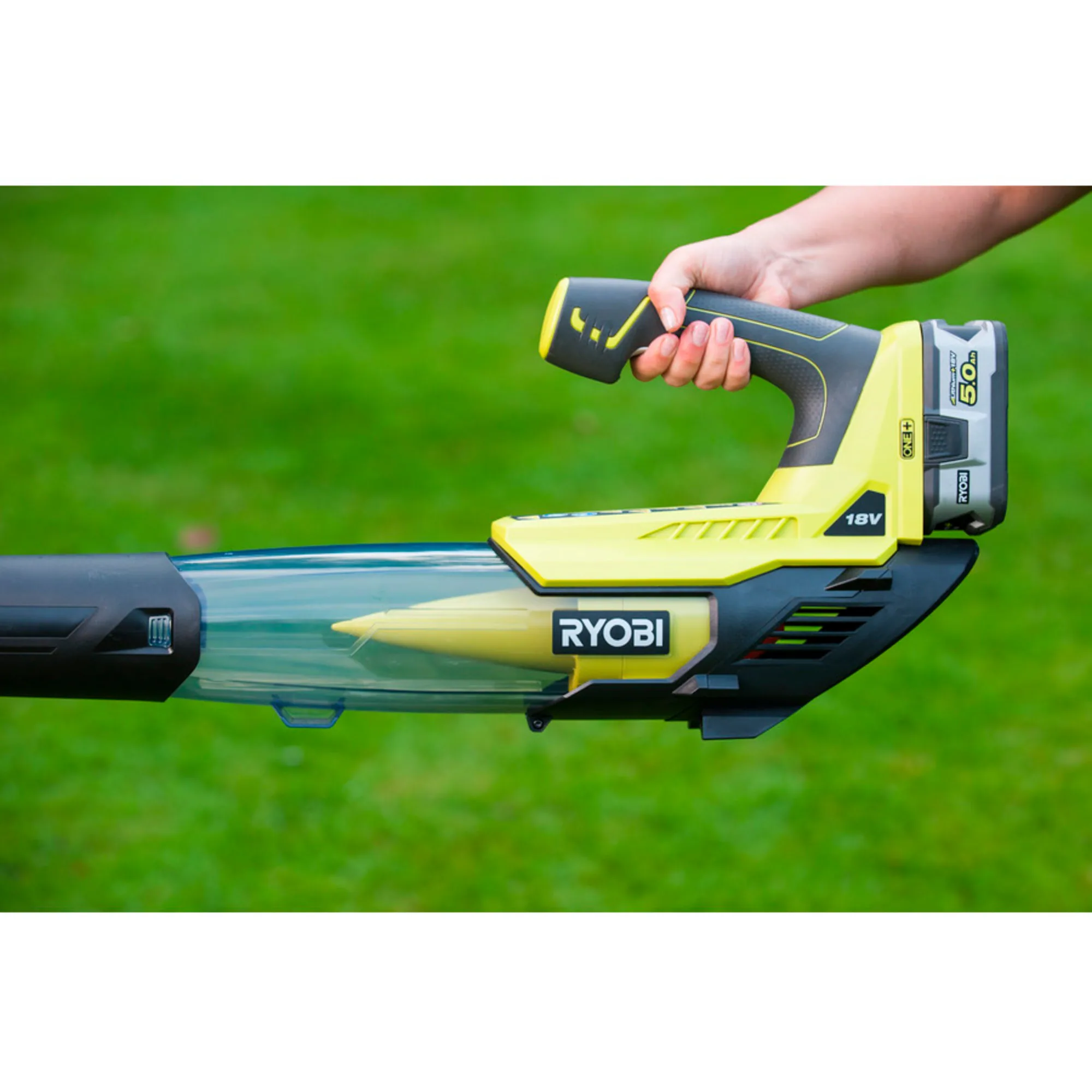 Ryobi Laubbläser ONE+ Akku-Laubgebläse OBL18JB, 18Volt