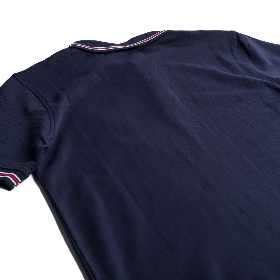 FILA Polo Matcho - Bleu Marine/Blanc