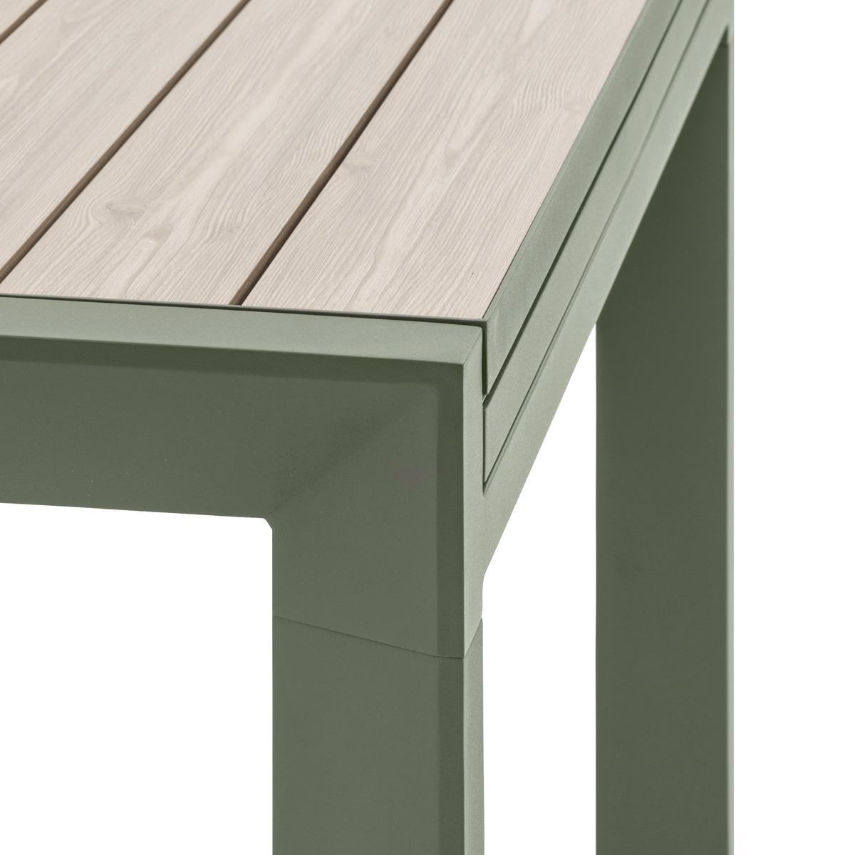 TABLE EVASION EXTENSIBLE ALUMINIUM LAURIER 10 PLACES