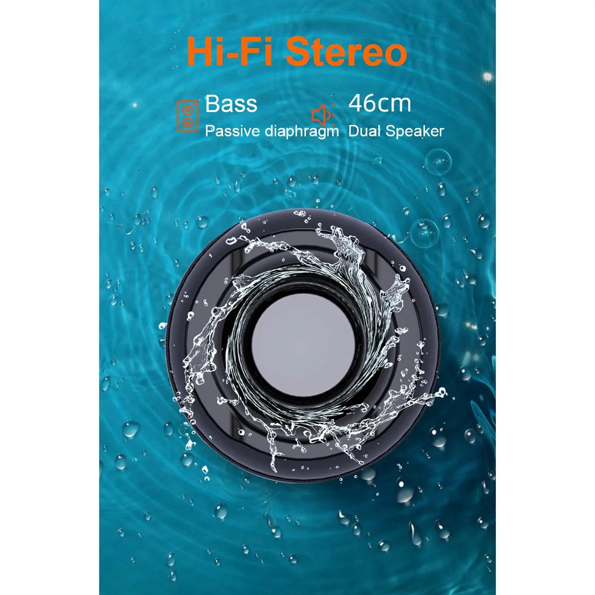 Universal Haut-parleur Bluetooth 20W - Noir