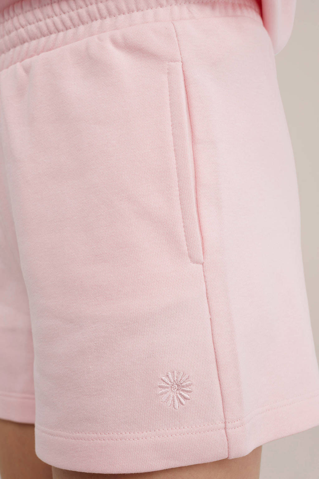 WE Fashion sweatshort lichtroze