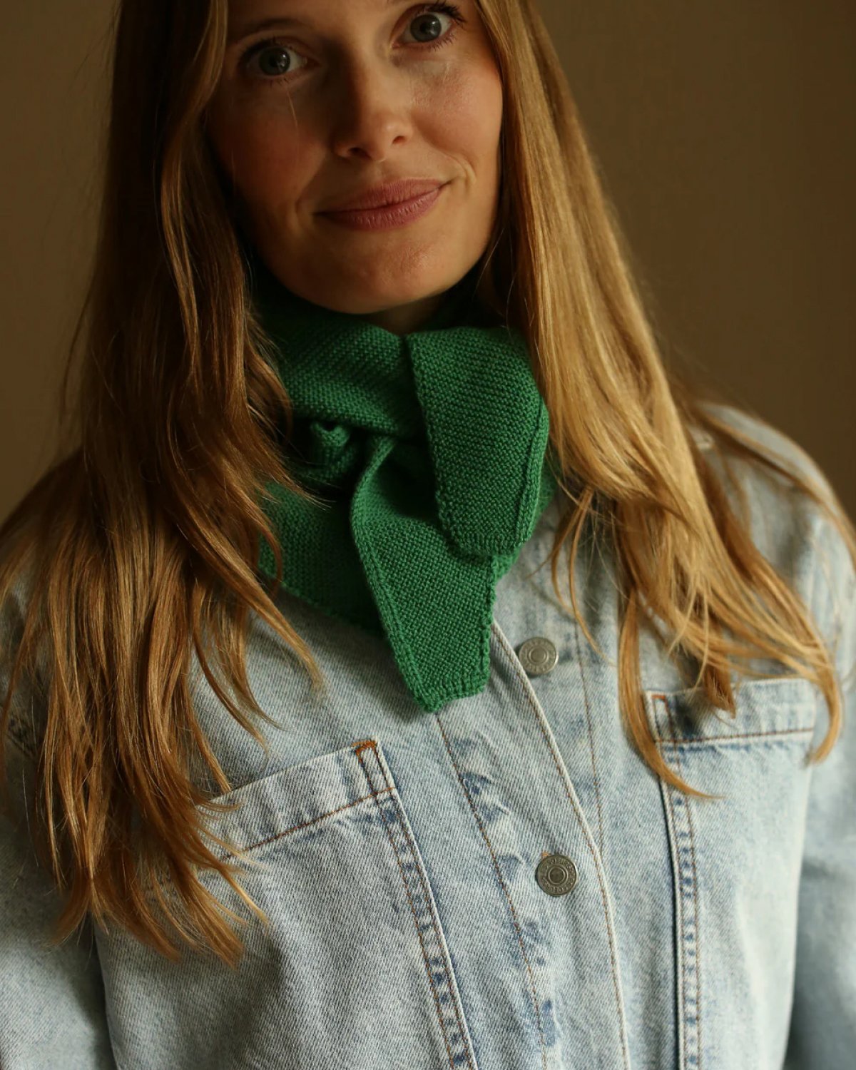 Triangle Ullscarf Barn & Voksen – 100% Merino, Ubehandlet Ull | Josephina