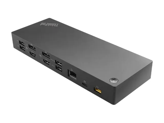 Lenovo ThinkPad Hybrid USB-C with USB-A Dock - Dockingstation - USB-C - 2 x HDMI, 2 x DP - 1GbE - 135 Watt - Campus