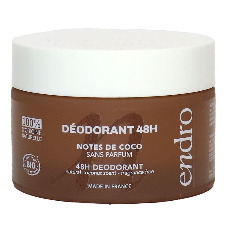 Déodorant 48h bio notes de coco 50g