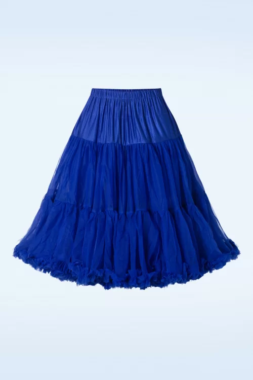 Banned Retro Lola Lifeforms petticoat in koningsblauw