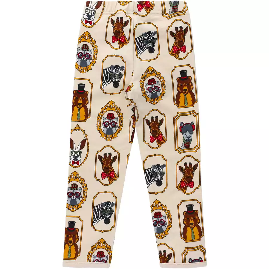 Villervalla Hose Gerahmte Tiere FRAMED ANIMALS OAT