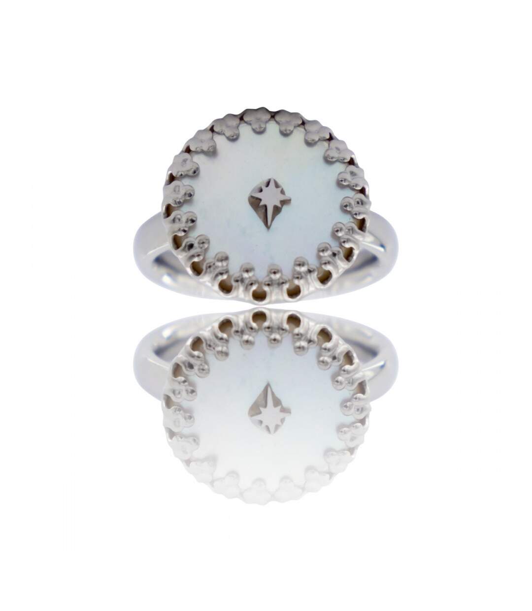 Magnifique Bague Femme Nacrée CALTHA